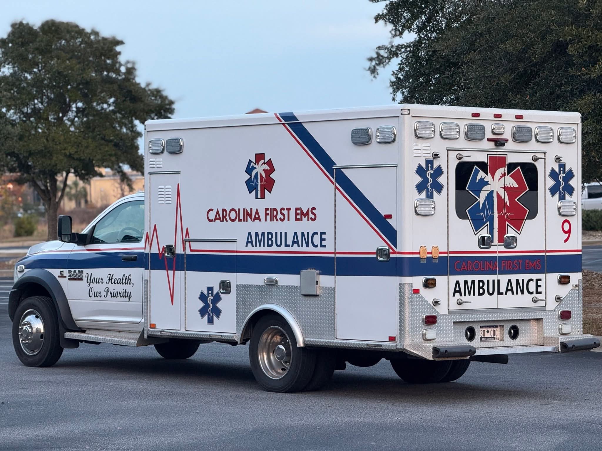 Carolina First EMS Ambulance